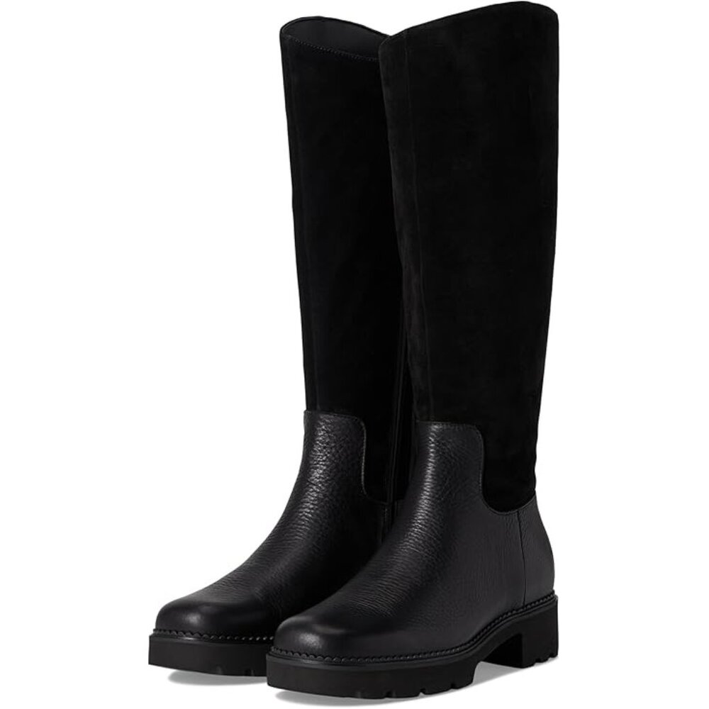 NIB Vionic Fallbrook Water-Resistant Leather Knee High Boots